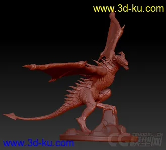 3D打印模型龙！的图片
