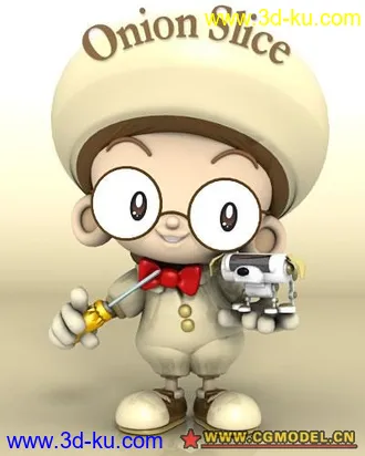 3D打印模型卡通渲染（三维渲二维）的图片