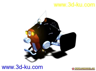 3D打印模型卡通渲染（三维渲二维）的图片