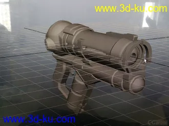 3D打印模型守望先锋小美妈妈的武器的图片