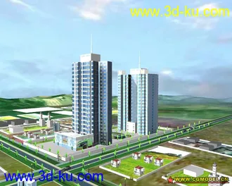 3D打印模型给房地产做的的图片