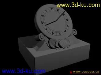 3D打印模型日晷的图片