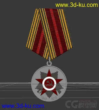 3D打印模型军功章 奖章 徽章 勋章 medal的图片