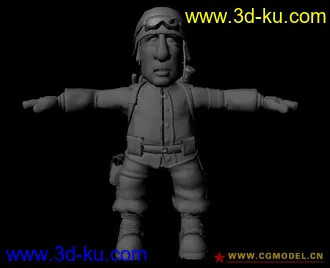 3D打印模型国内很有名的一个短片的主角的图片