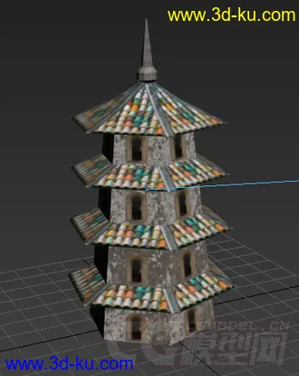 3D打印模型雷峰塔的图片