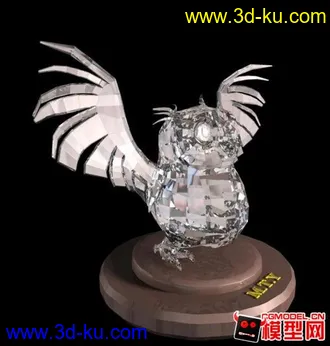 3D打印模型猫头鹰的图片