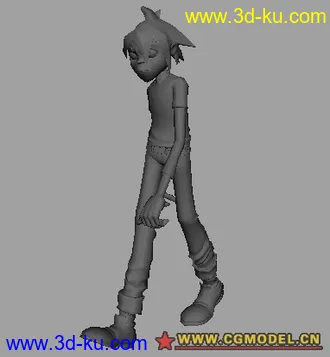 3D打印模型动画_走步的图片