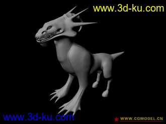 3D打印模型乱拼凑成的怪物的图片