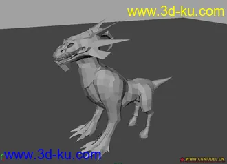 3D打印模型乱拼凑成的怪物的图片