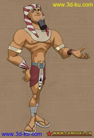 卡通模型的图片