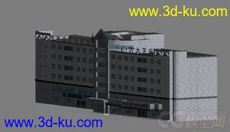 3D打印模型研究楼的图片