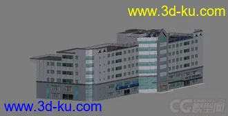 3D打印模型研究楼的图片