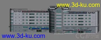 3D打印模型研究楼的图片