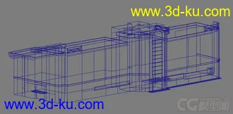 3D打印模型研究楼的图片