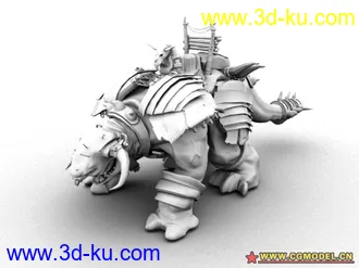 3D打印模型大型牛头怪（细模-超吊）的图片