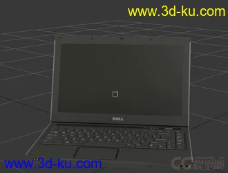 3D打印模型dell笔记本电脑 戴尔笔记本电脑的图片