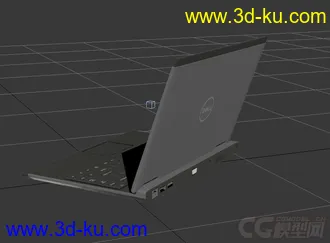 3D打印模型dell笔记本电脑 戴尔笔记本电脑的图片