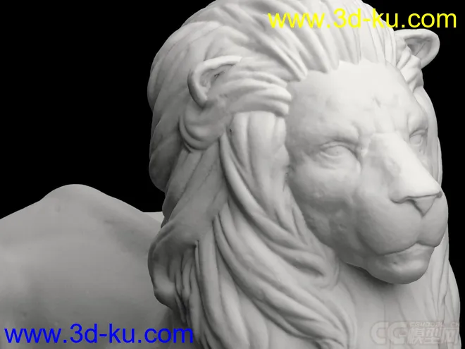 狮子雕塑模型的图片6