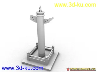 3D打印模型华表的图片