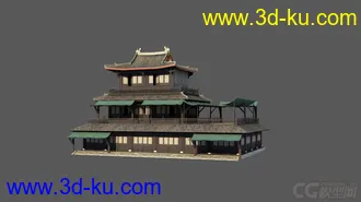 3D打印模型一个单体建筑的图片