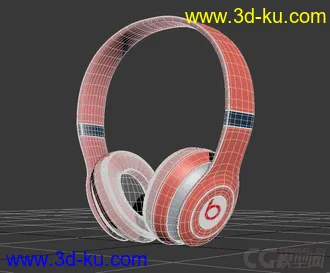 3D打印模型魔声耳机 beats的图片