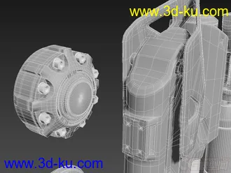 30个独特的科幻风格的活塞模型的图片