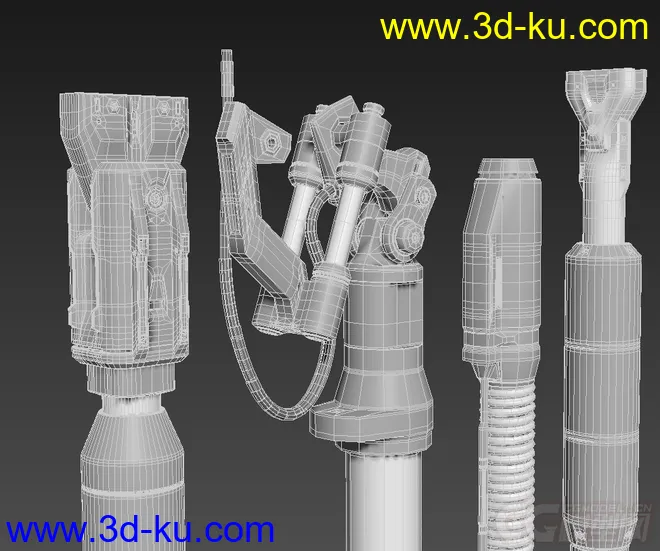 30个独特的科幻风格的活塞模型的图片5