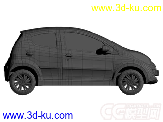 3D打印模型雪铁龙C1素模的图片