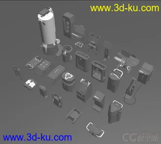 25个科幻道具模型的图片