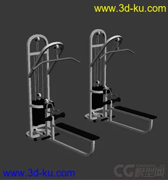 3D打印模型健身器材2的图片