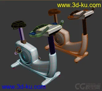 3D打印模型健身器材4的图片