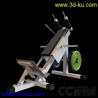 3D打印模型健身器材的图片
