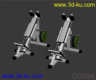 3D打印模型健身器材的图片