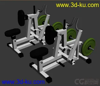 3D打印模型健身器材的图片
