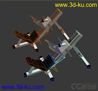 3D打印模型健身器材的图片