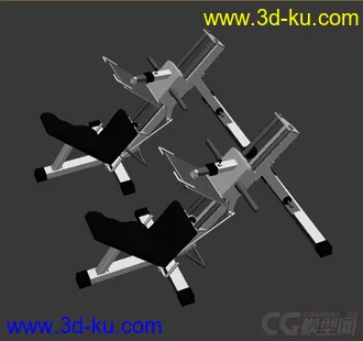 3D打印模型健身器材的图片