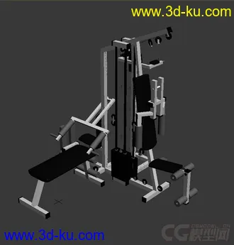 3D打印模型健身器材的图片