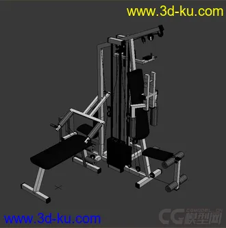 3D打印模型健身器材的图片