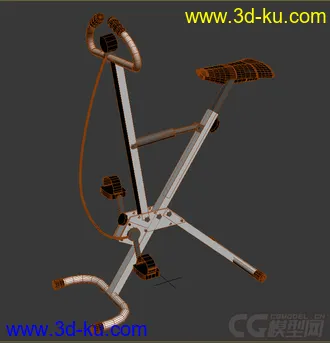 3D打印模型健身器材的图片