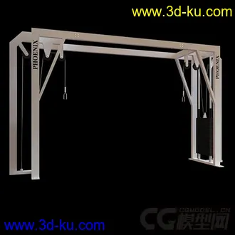 3D打印模型健身器材的图片
