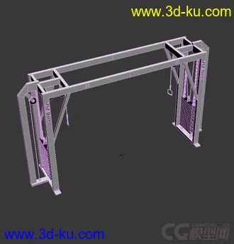 3D打印模型健身器材的图片