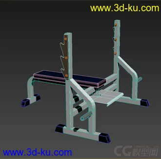 3D打印模型健身器材的图片