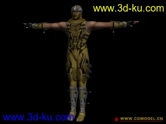 3D打印模型Ryu Hayabusa - Ninja Gaiden 2的图片