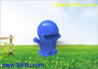 3D打印模型胖子的哆啦A梦机器猫的图片