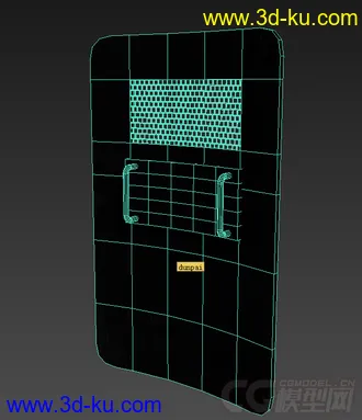 3D打印模型防爆盾的图片