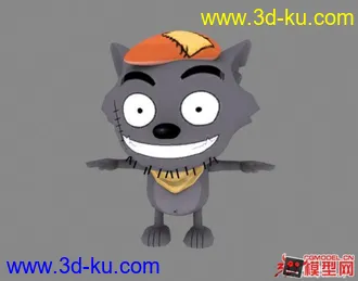 3D打印模型！！灰太狼！！的图片