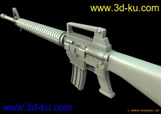 3D打印模型步枪的图片