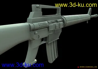 3D打印模型步枪的图片