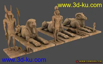 3D打印模型！！埃及石雕！！ 重复告知我 发链接 自己删帖的图片
