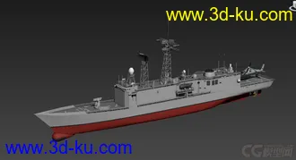 3D打印模型美国海军 佩里级护卫舰的图片